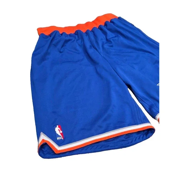 Adidas NBA New York Knicks Basketball Shorts Blue XL A004292 - Picture 5 of 11